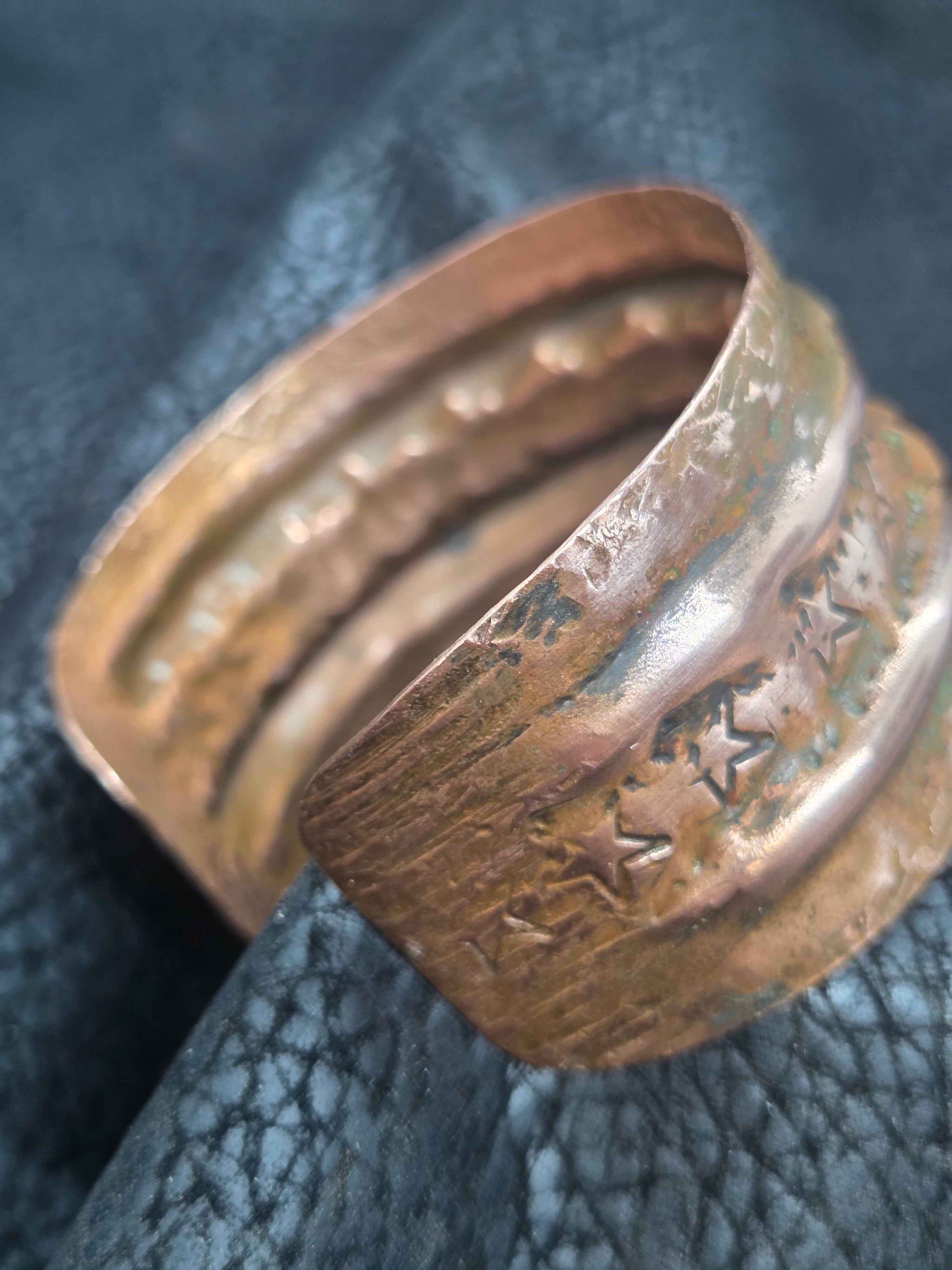 Handmade Cuff Copper Bracelet