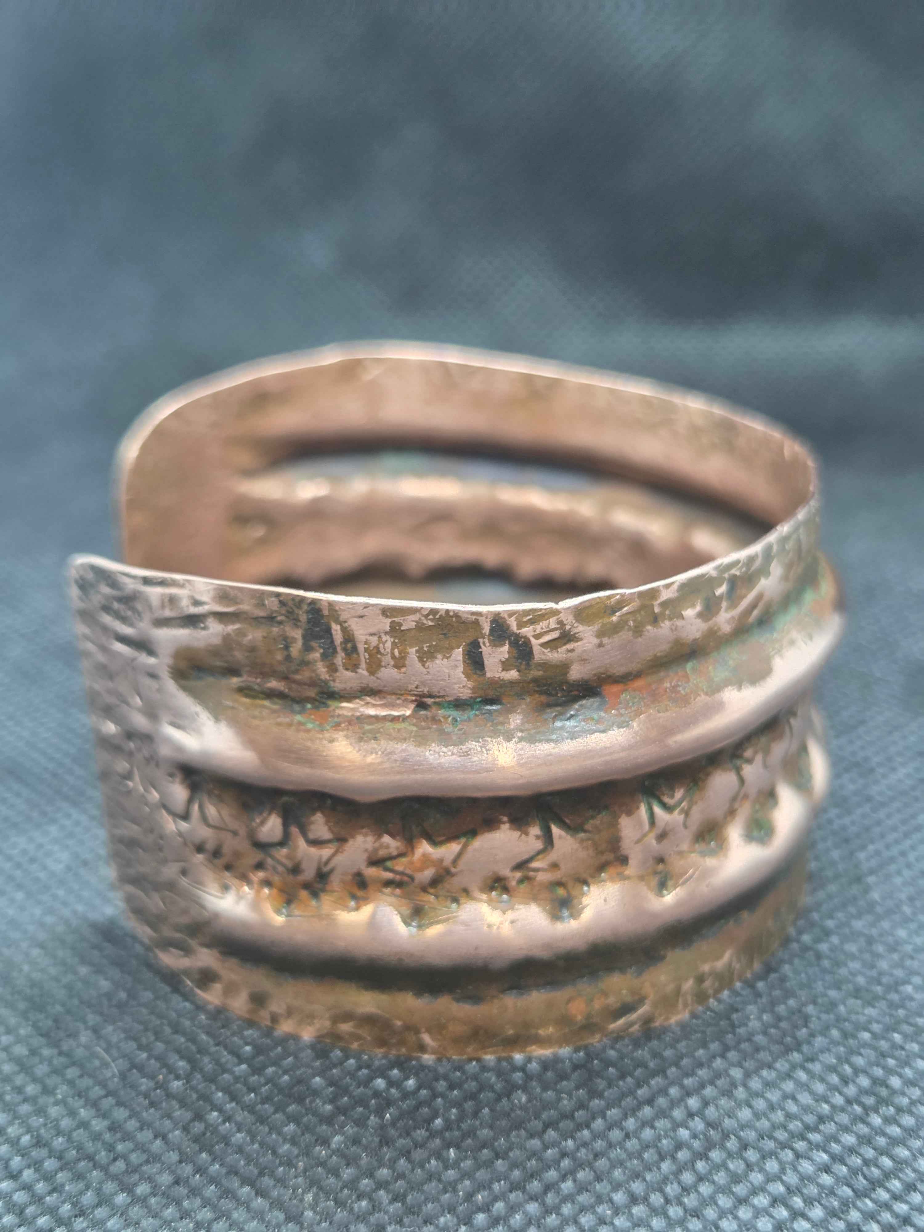 Handmade Cuff Copper Bracelet