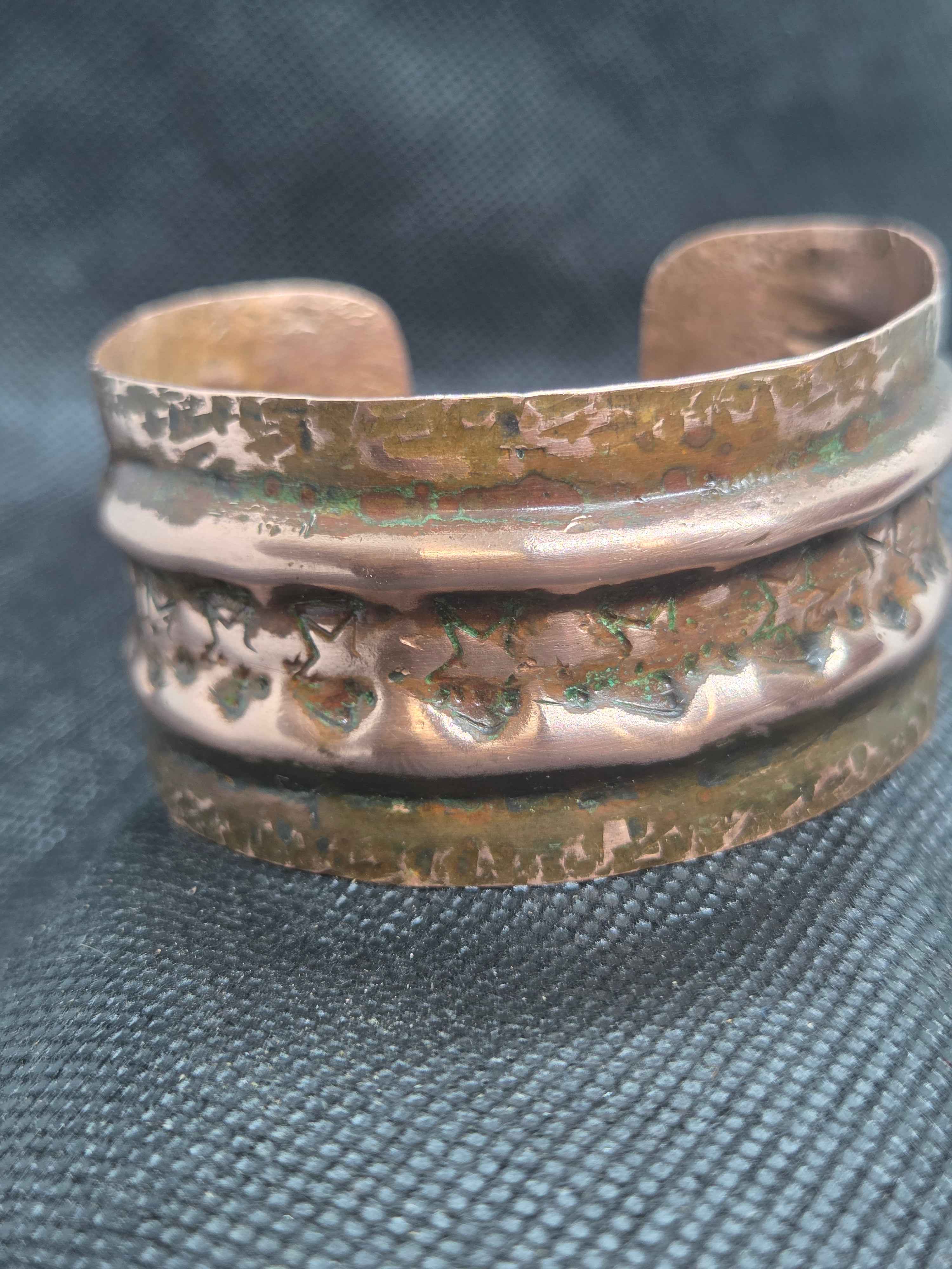 Handmade Cuff Copper Bracelet