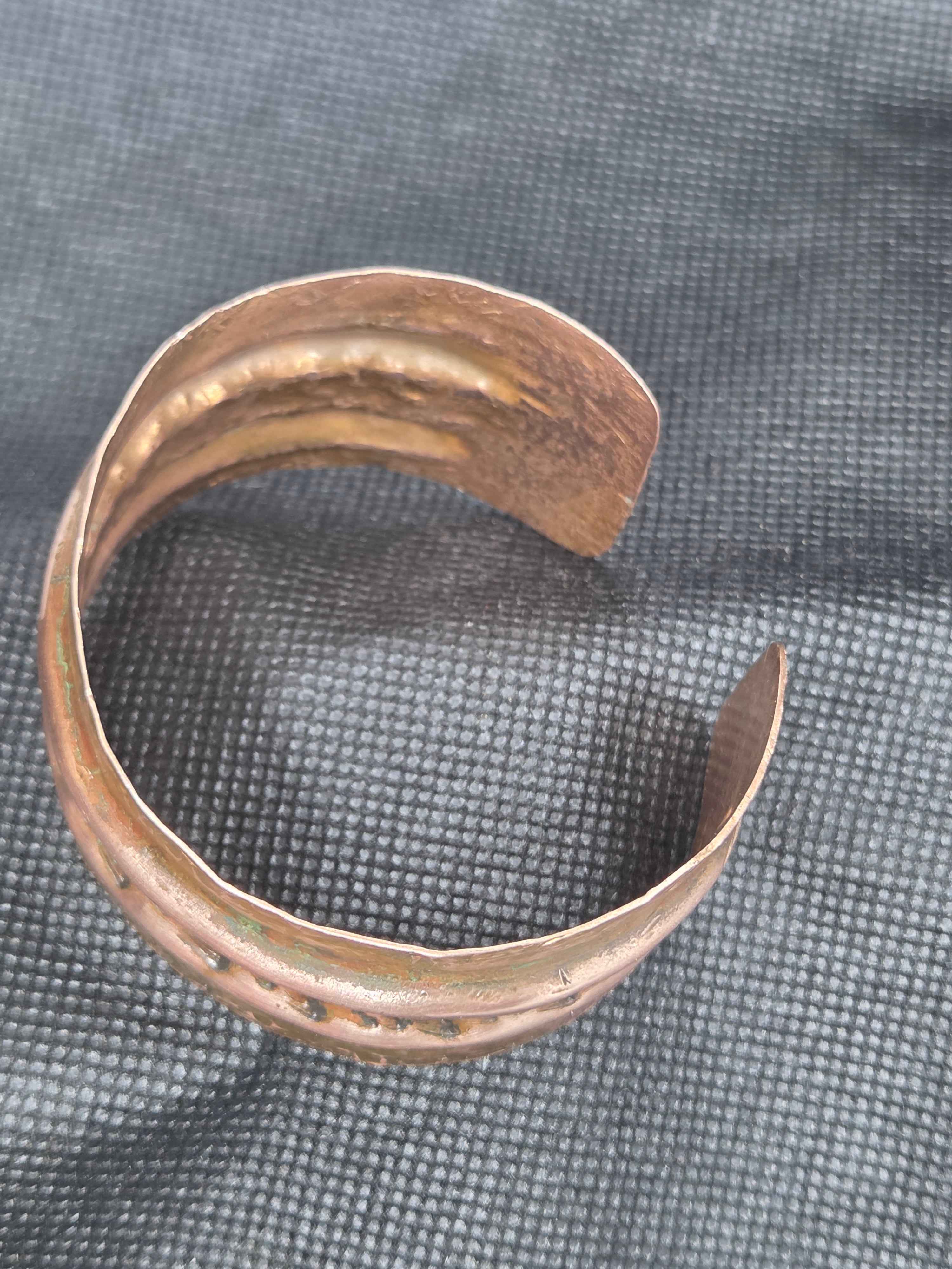Handmade Cuff Copper Bracelet