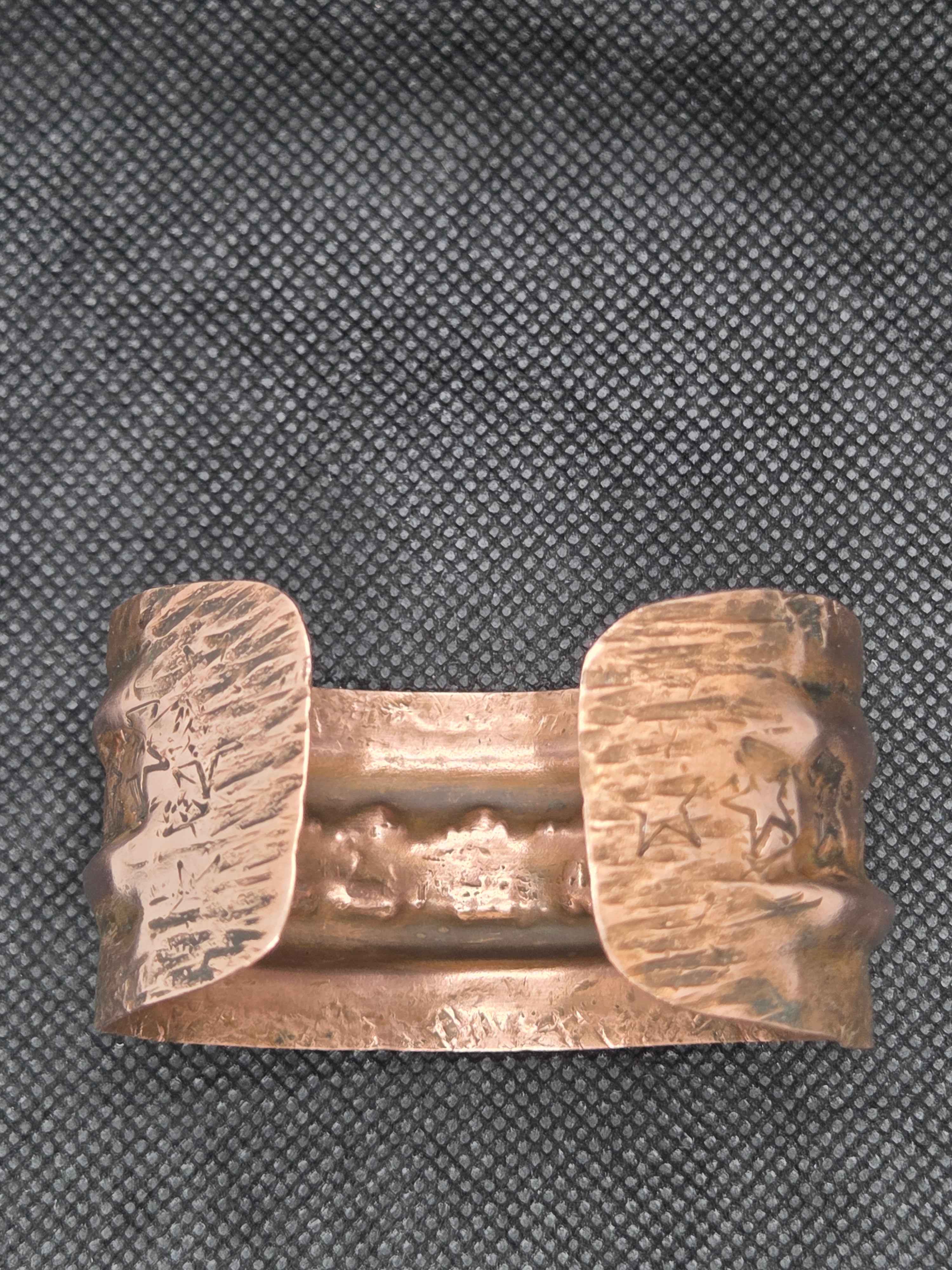 Handmade Cuff Copper Bracelet