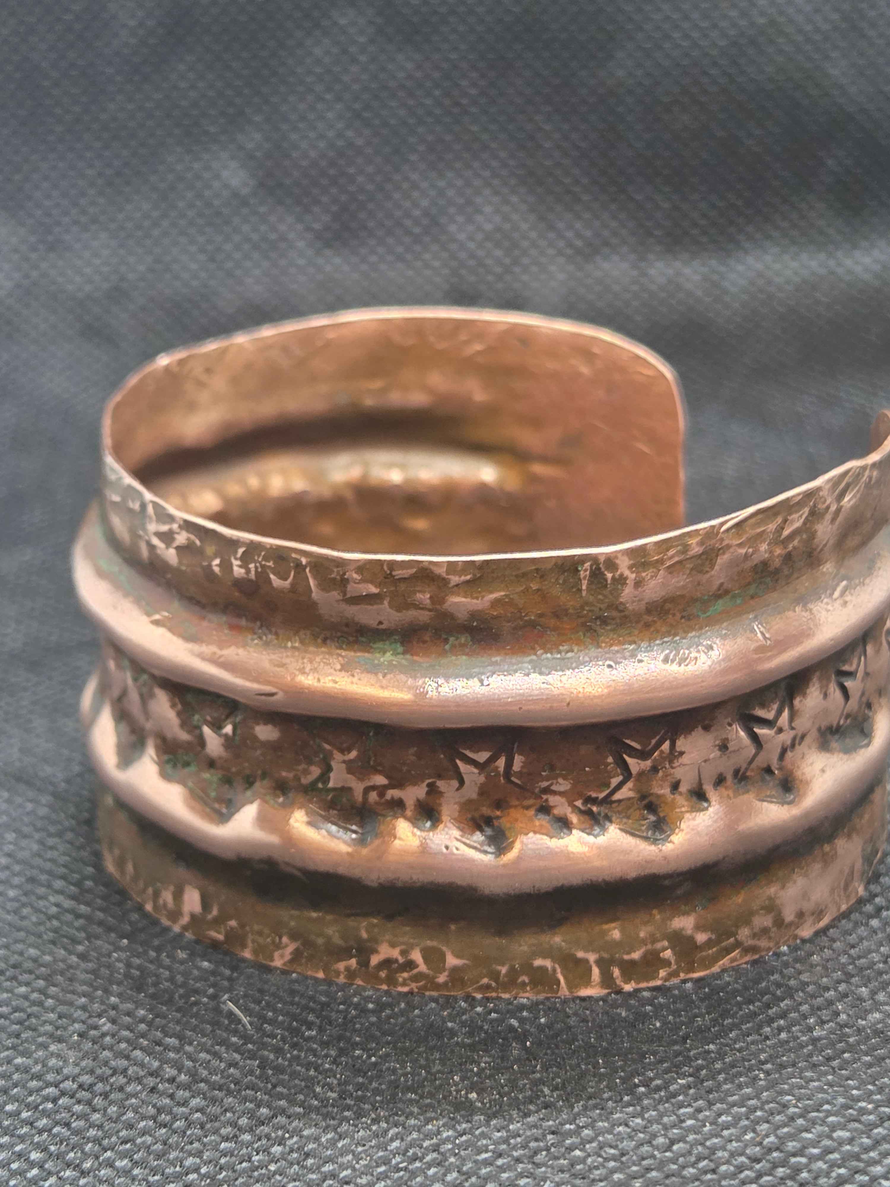 Handmade Cuff Copper Bracelet