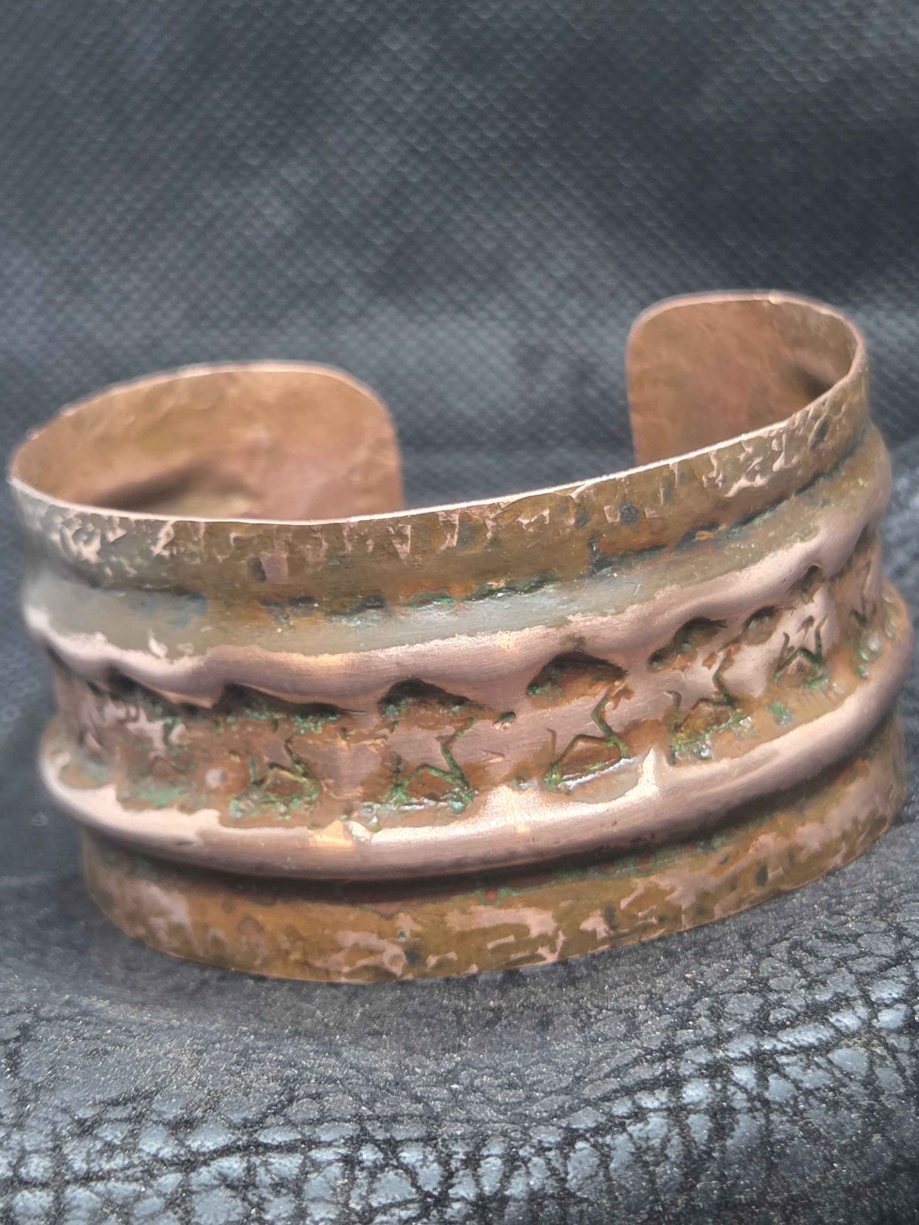 Handmade Cuff Copper Bracelet