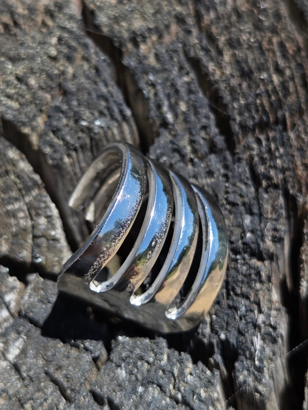 Handcrafted Fork Ring – Unique Men's Silverware Statement Jewelry