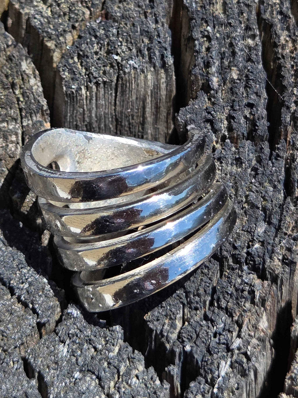 Handcrafted Fork Ring – Unique Men's Silverware Statement Jewelry