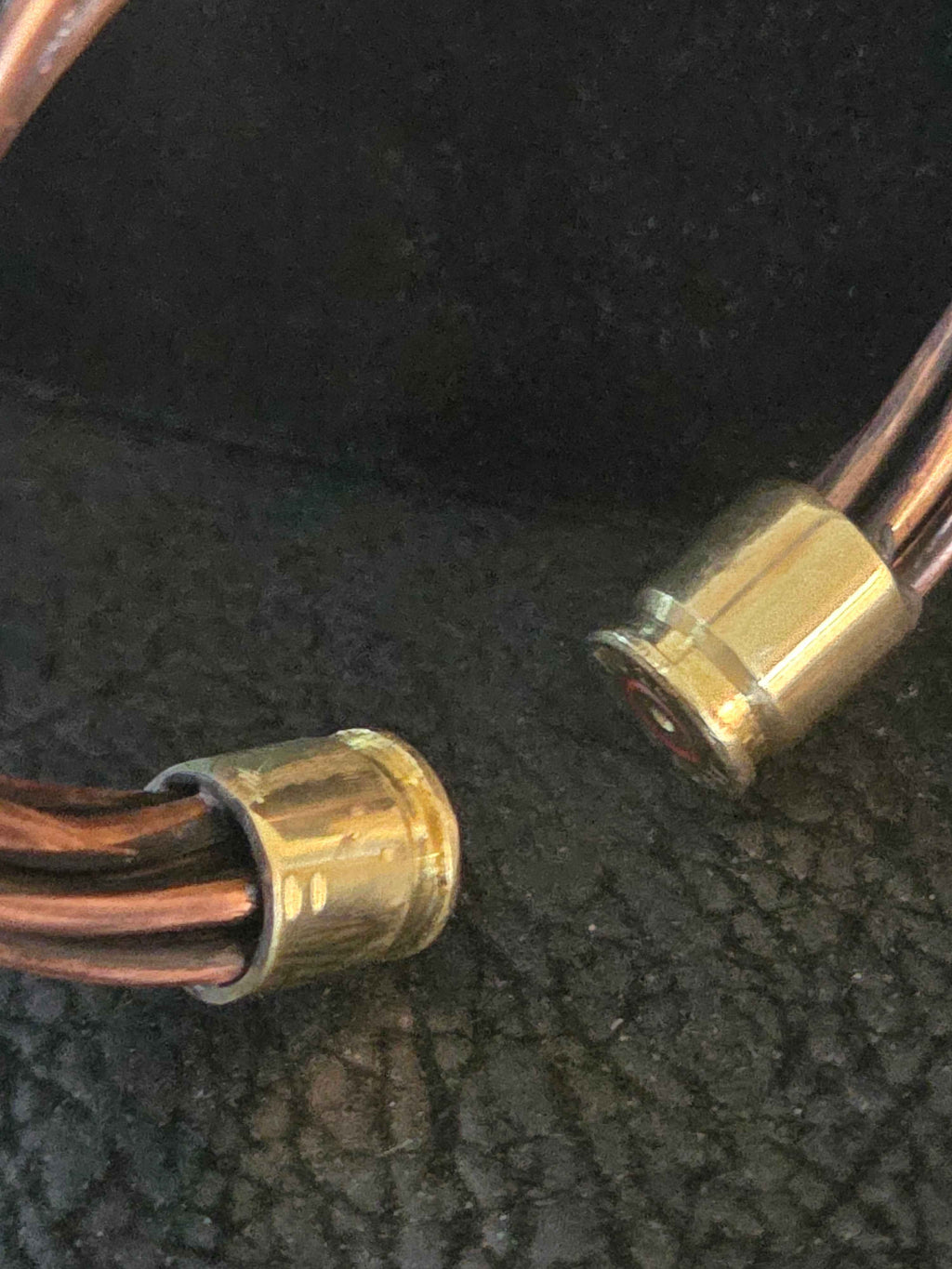 Copper cuff braclet Rifle Shell Cuff Bracelet