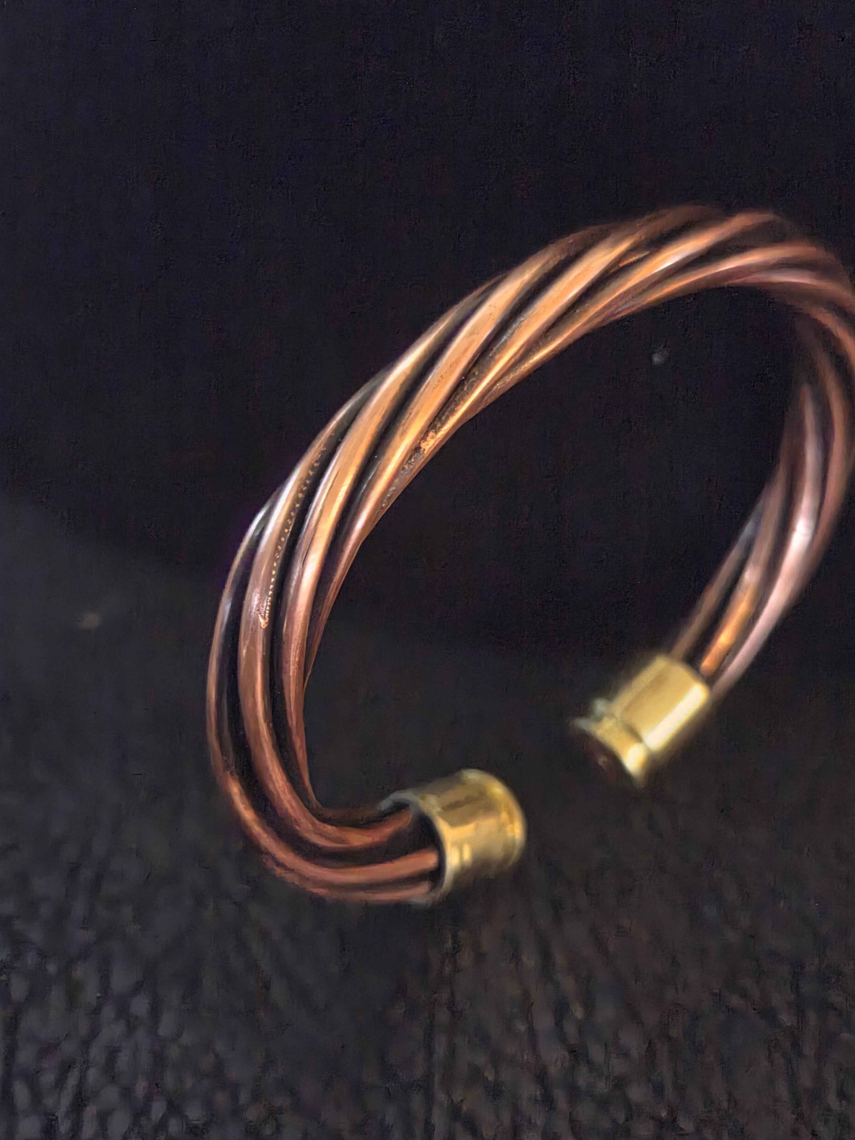 Copper cuff braclet Rifle Shell Cuff Bracelet