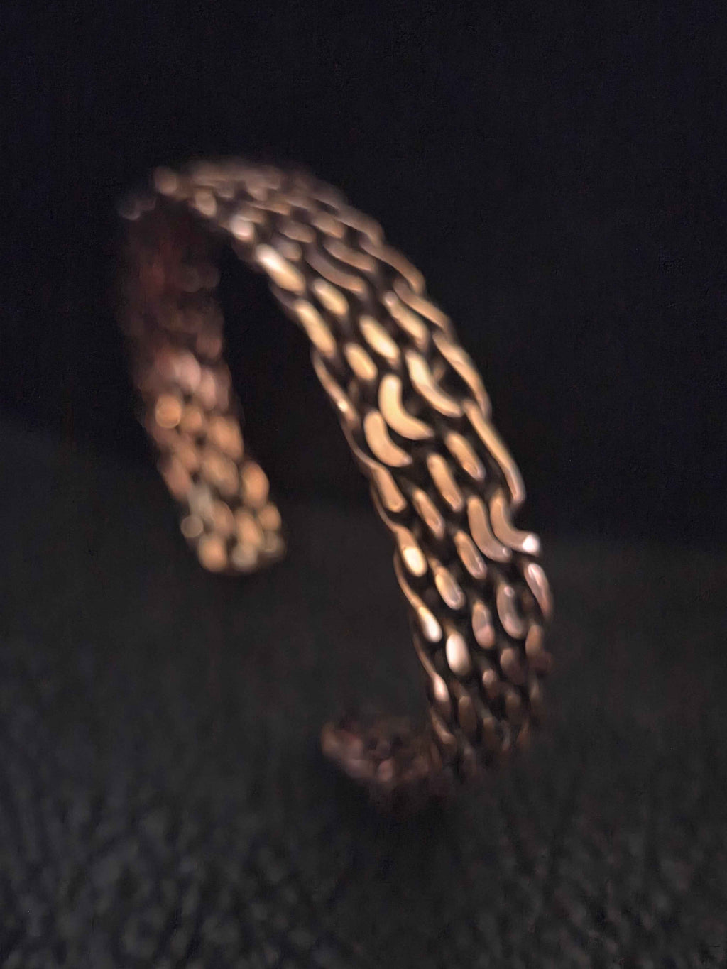 Handwoven Copper Cuff – Bold Style, Timeless Craft