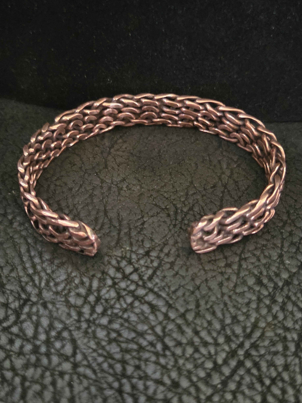 Handwoven Copper Cuff – Bold Style, Timeless Craft