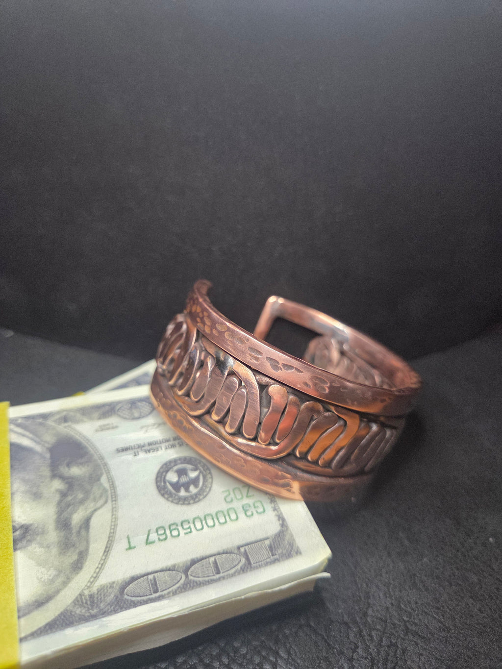 Copper Cuff Braclet One-of-a-Kind Artisan Copper Cuff – Exclusively Yours.