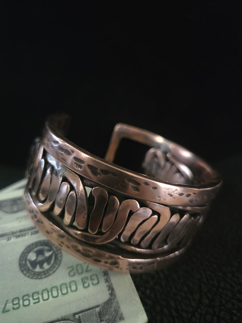 Copper Cuff Braclet One-of-a-Kind Artisan Copper Cuff – Exclusively Yours.