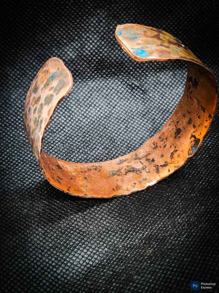 One-of-a-Kind Handmade Copper Bracelet