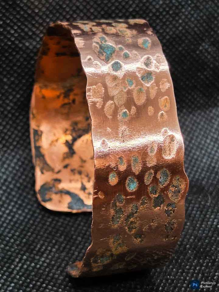 One-of-a-Kind Handmade Copper Bracelet