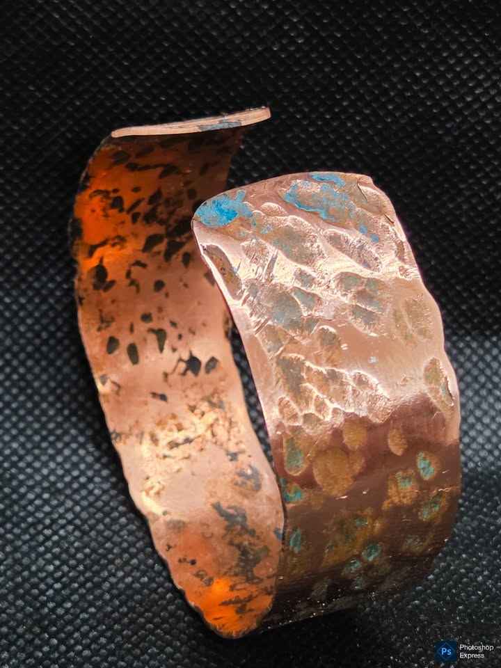 One-of-a-Kind Handmade Copper Bracelet