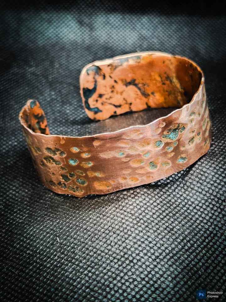 One-of-a-Kind Handmade Copper Bracelet