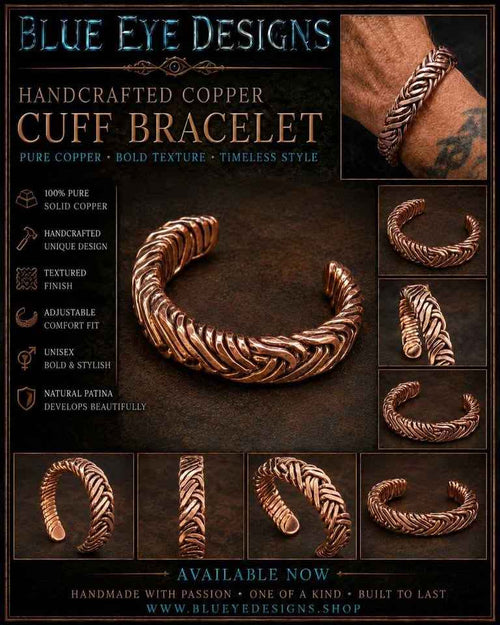 Copper Cuff Braclet