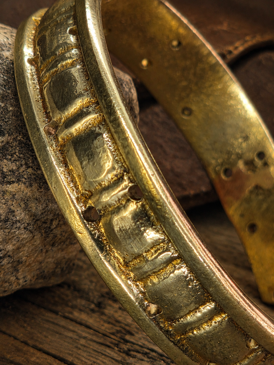 LIMITED EDITION: A Piece of History, Reimagined by HandBlueye Designs Handicrafted Cuff Bracelet