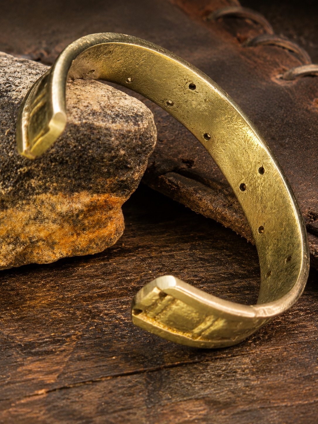 LIMITED EDITION: A Piece of History, Reimagined by HandBlueye Designs Handicrafted Cuff Bracelet
