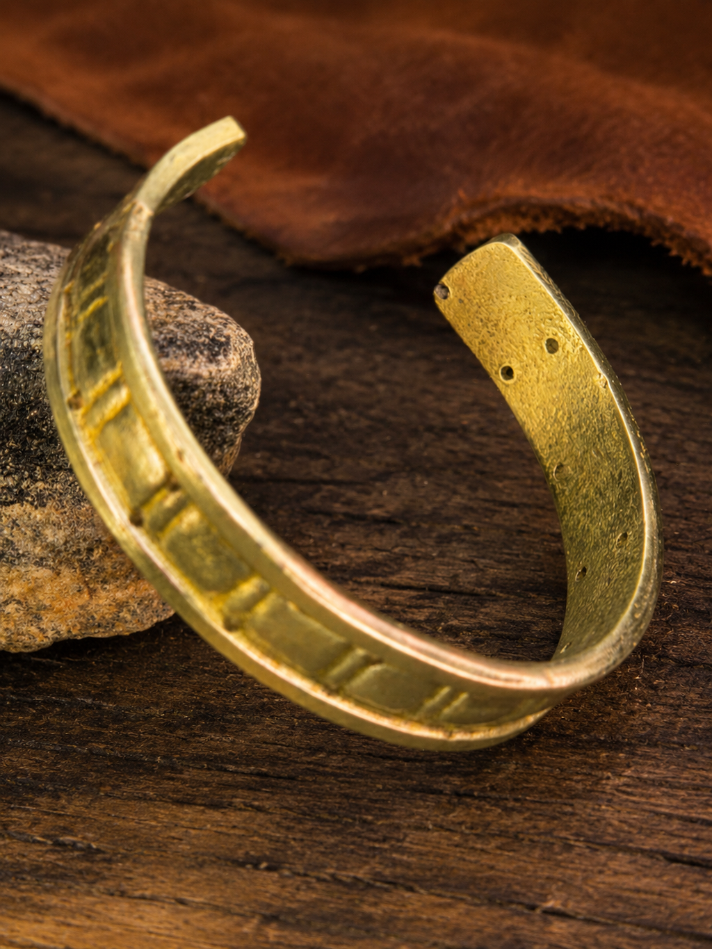 LIMITED EDITION: A Piece of History, Reimagined by HandBlueye Designs Handicrafted Cuff Bracelet