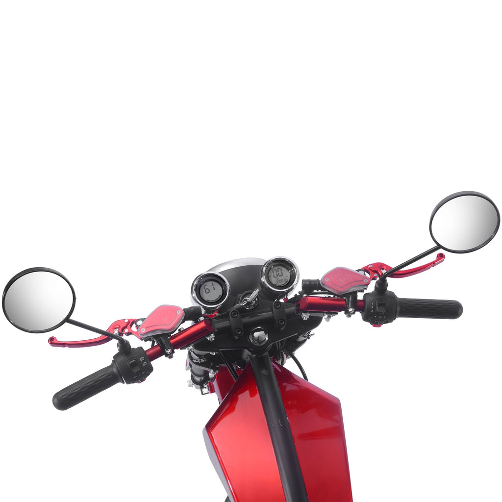 60V 2.5 kW Lithium Chopper Cruiser Bike