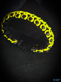 Handmade Neon Black Paracord Bracelet
