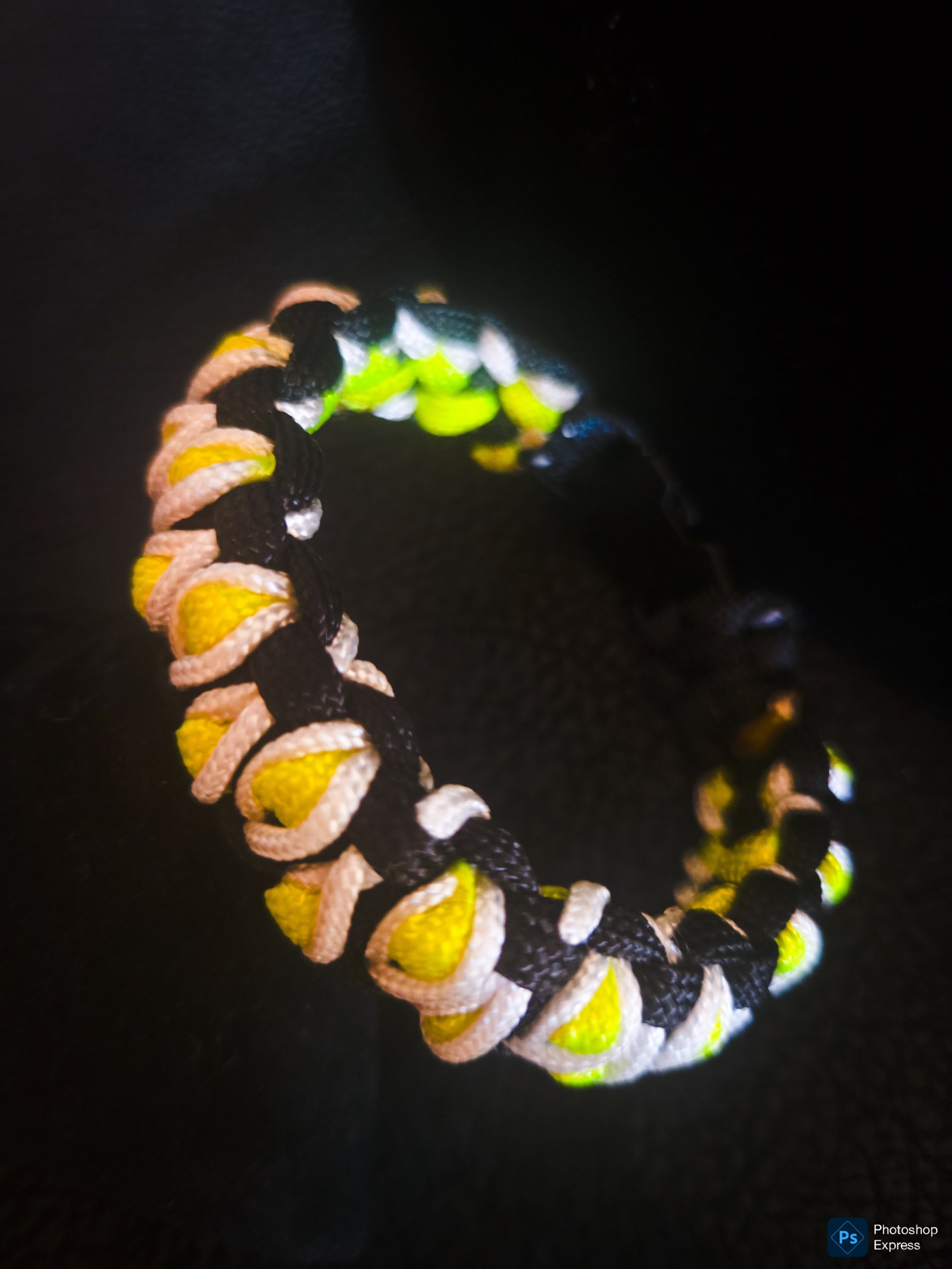 Handmade Dragon Eye Paracord Bracelet – Bold 7” Survival-Style Wristwear