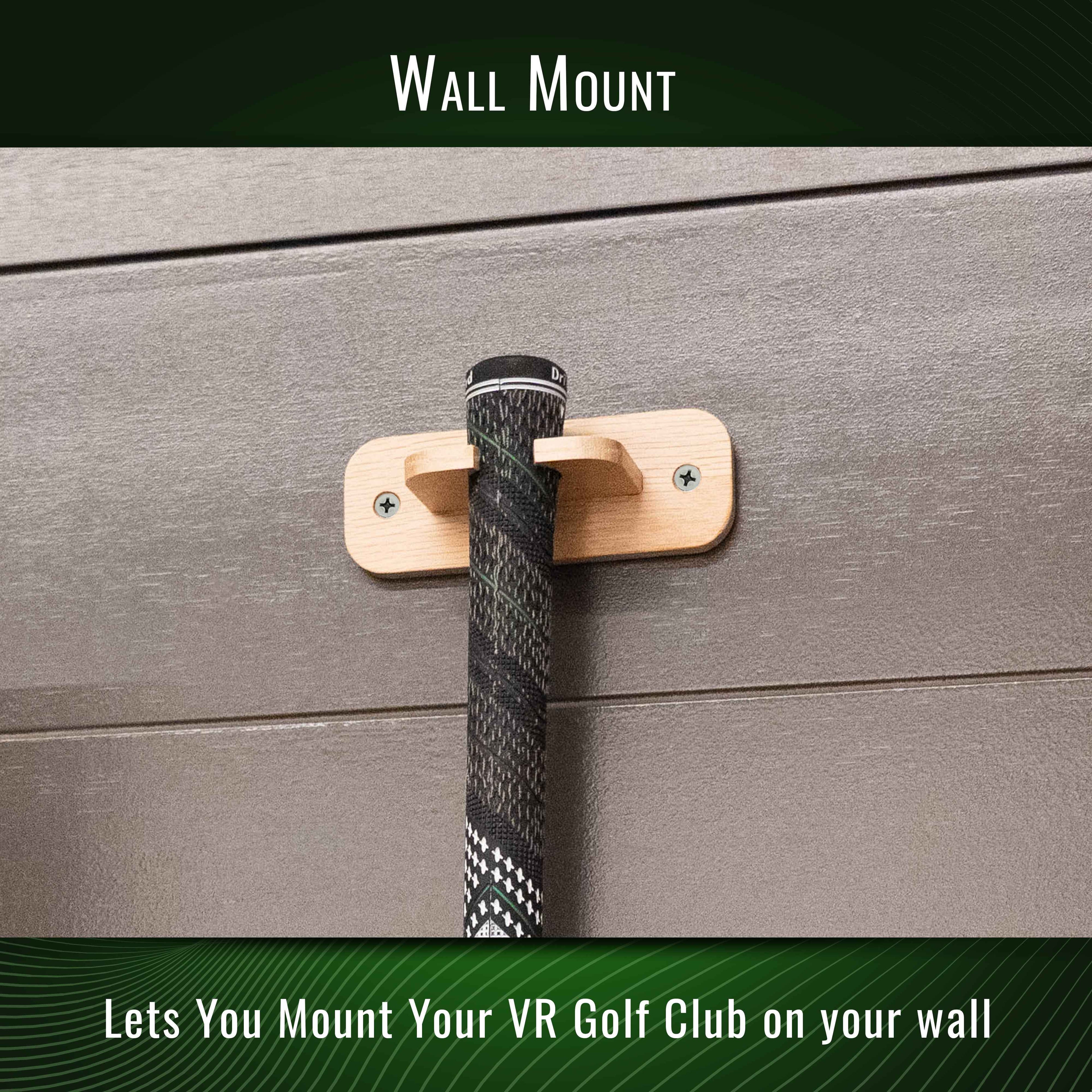 DriVR Elite - Adjustable VR Weighted Golf Club Handle Accessory - Compatible with Quest 2, 3/3s, and Pro