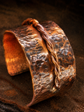 Custom order for Jon Armstrong two Copper Cuff Bracletes total $200.00