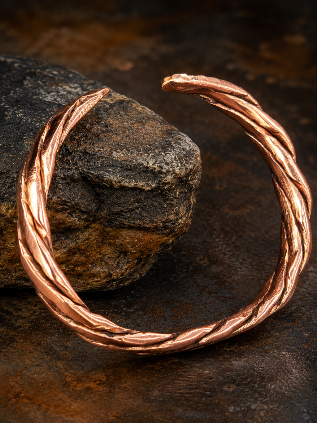 BLUEYE DESIGNS Handcrafted Copper Cuff Bracelet