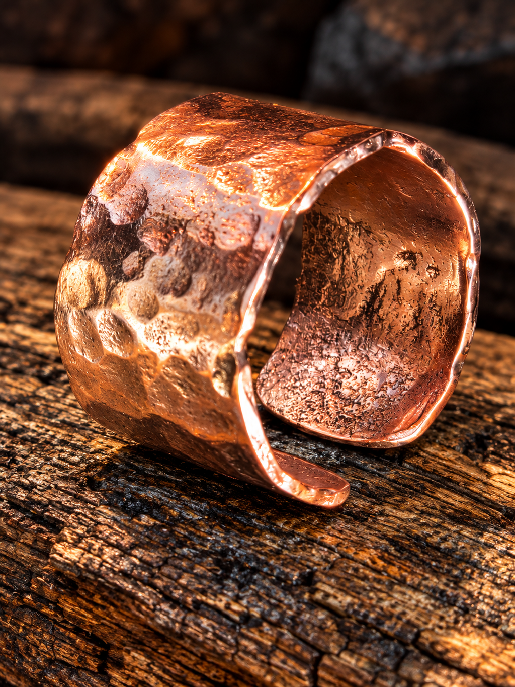 🔥 HANDCRAFTED COPPER CUFF – BOLD, BRAIDED & ONE OF A KIND! 🔥Free Copper Cuff Ring with your order!!