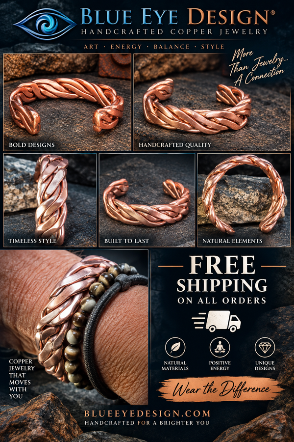 🔥Copper Bracelet Wear Something Nobody Else Has 🔥Copper Cuff Bracelet