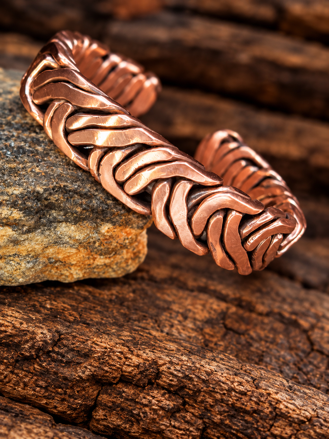 Handcrafted Heavy-6 Gauge Copper Cuff Bracelet Custom Size Avaibale!!