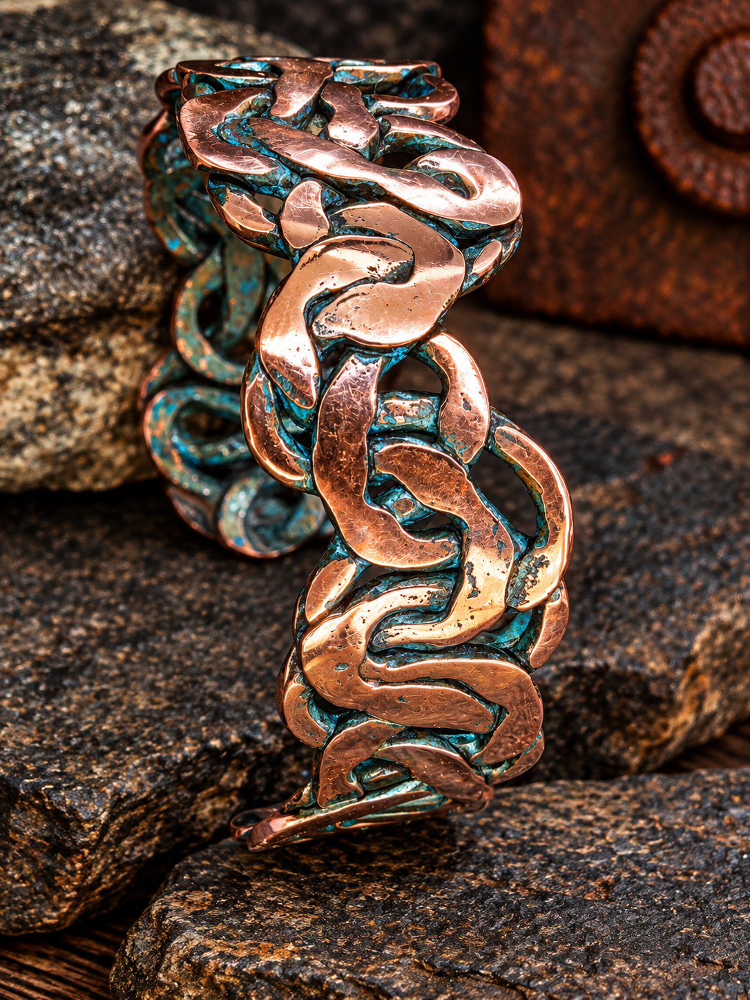 Copper Cuff Jewelry Made With Artistry. Designed Around You. Size Medium