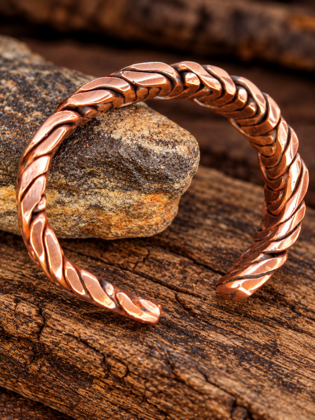 Handcrafted Heavy-6 Gauge Copper Cuff Bracelet Custom Size Avaibale!!