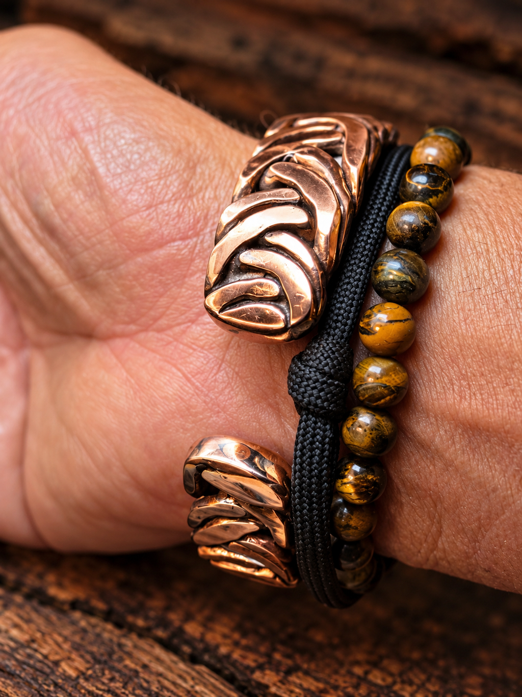 Handcrafted Heavy-6 Gauge Copper Cuff Bracelet Custom Size Avaibale!!
