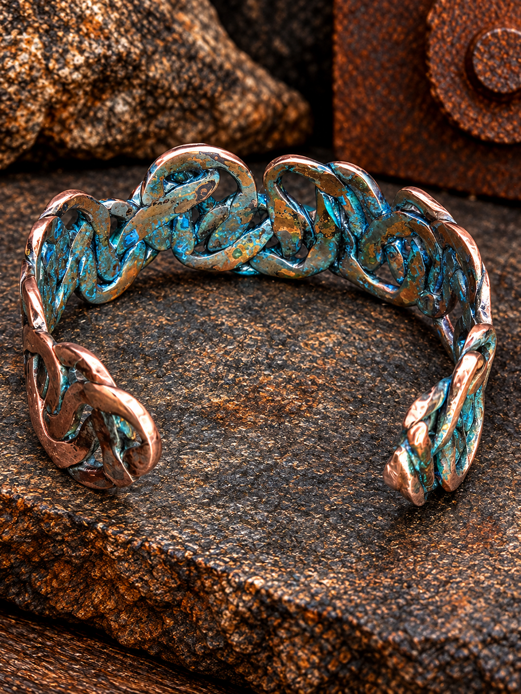 Copper Cuff Jewelry Made With Artistry. Designed Around You. Size Medium