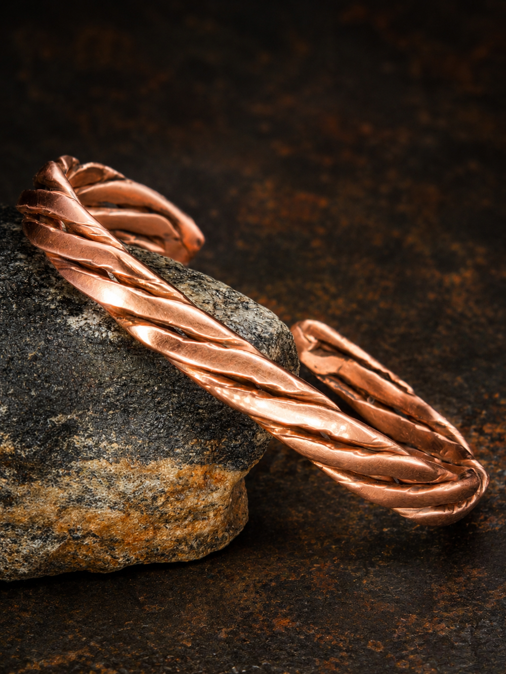 BLUEYE DESIGNS Handcrafted Copper Cuff Bracelet