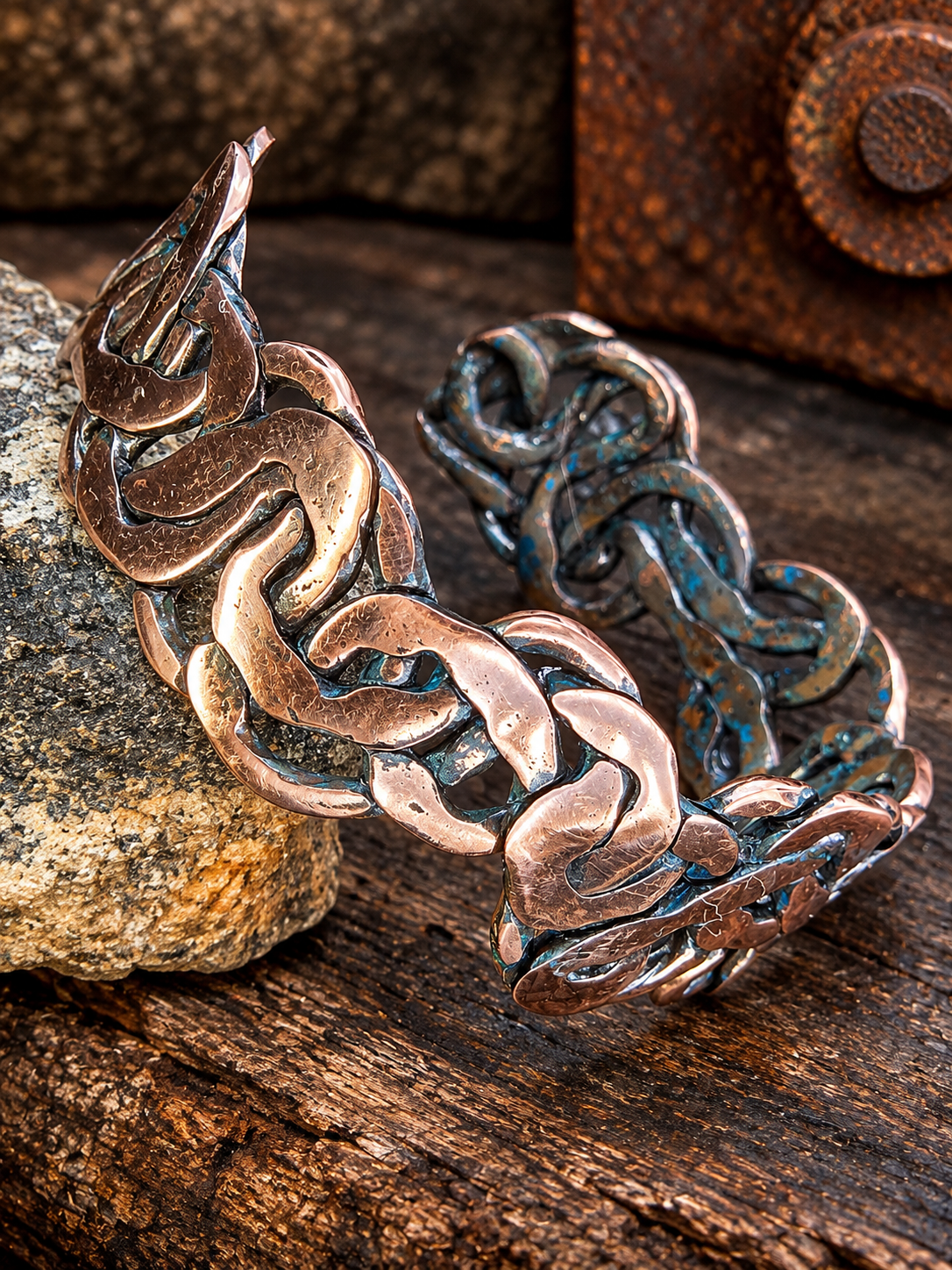 Copper Cuff Jewelry Made With Artistry. Designed Around You. Size Medium