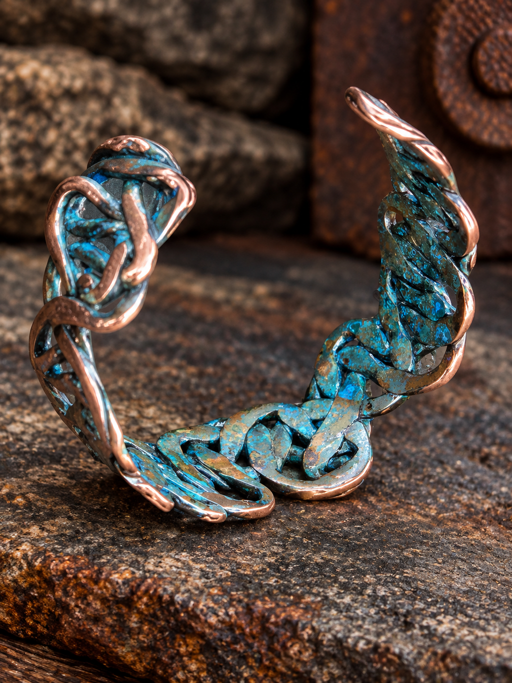 Copper Cuff Jewelry Made With Artistry. Designed Around You. Size Medium