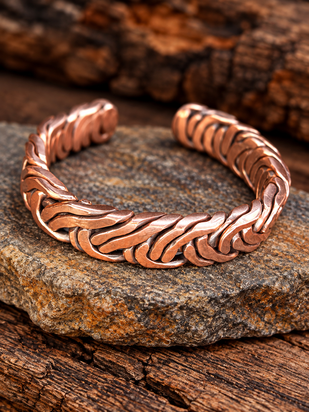 Handcrafted Heavy-6 Gauge Copper Cuff Bracelet Custom Size Avaibale!!