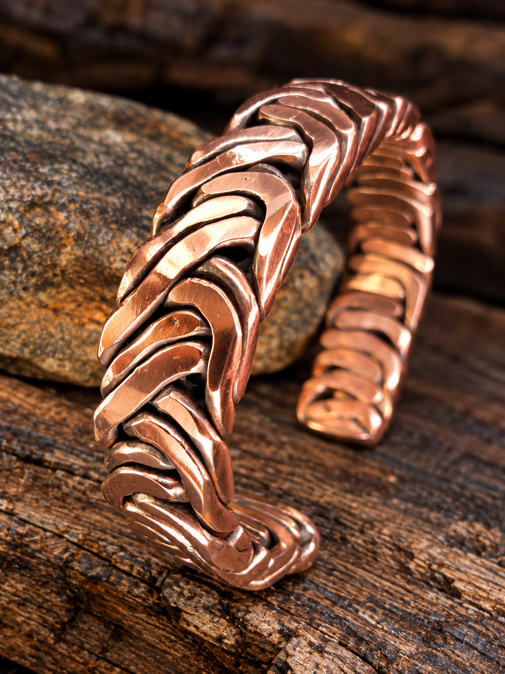 Handcrafted Heavy-6 Gauge Copper Cuff Bracelet Custom Size Avaibale!!