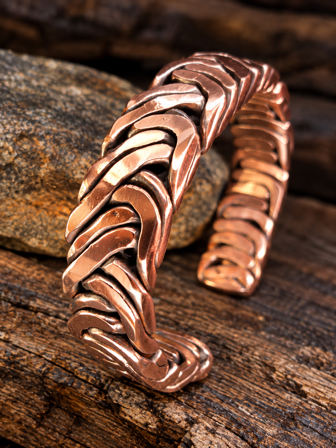 Handcrafted Heavy-6 Gauge Copper Cuff Bracelet Custom Size Avaibale!!