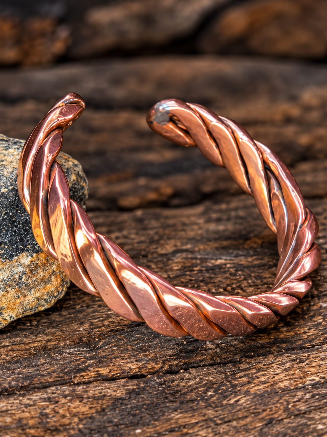 Handmade Copper Cuff Bracelet