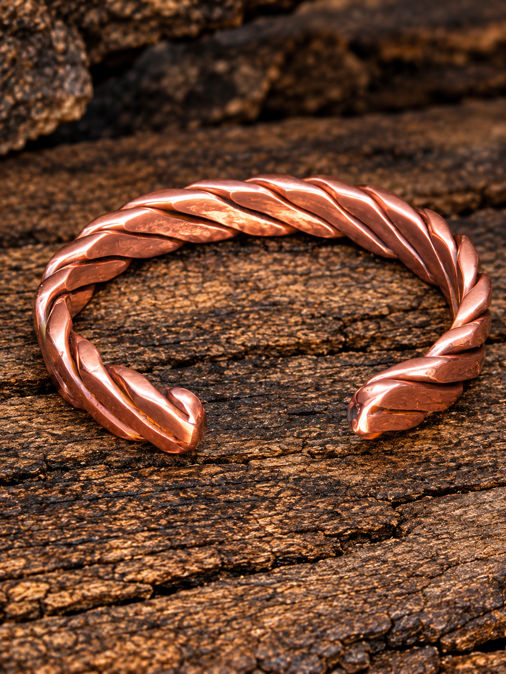 Handmade Copper Cuff Bracelet