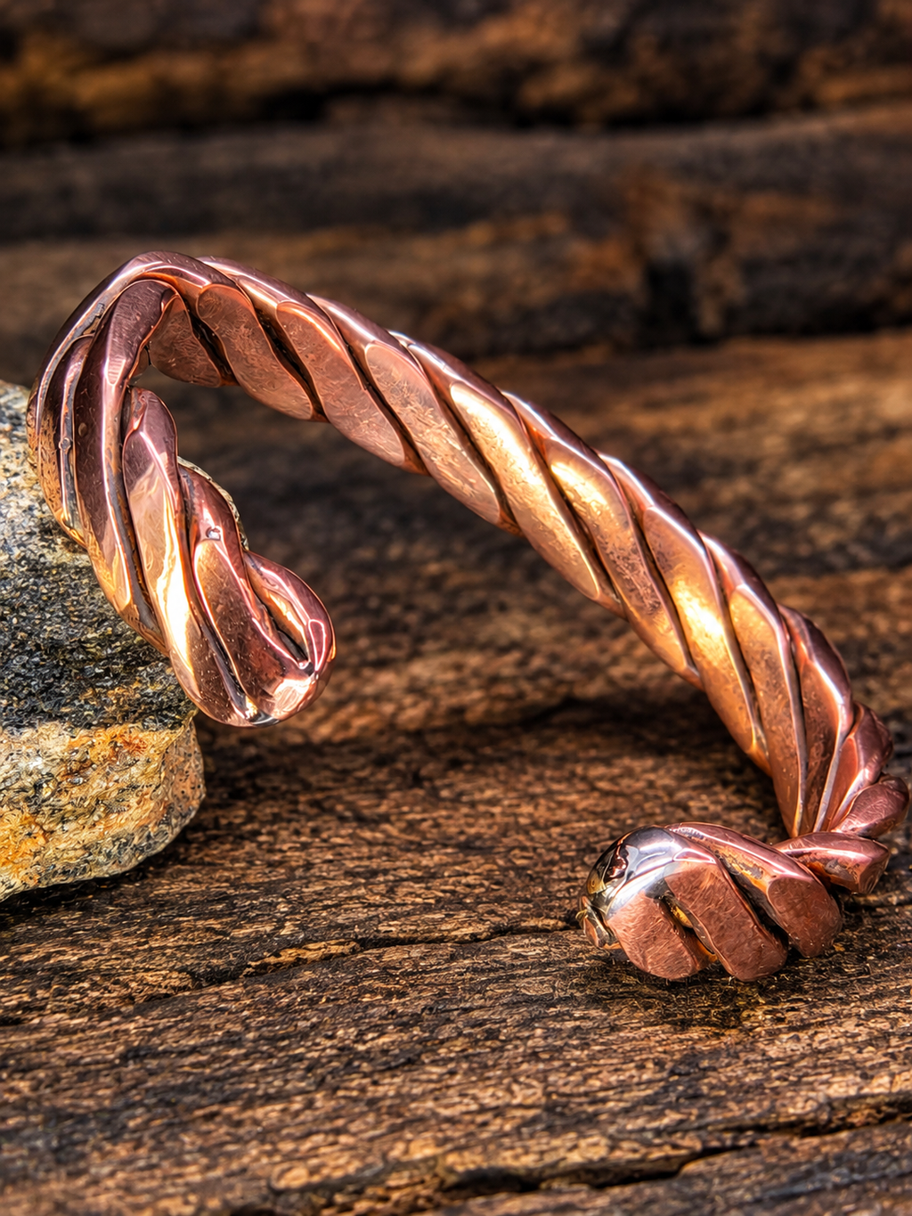 Handmade Copper Cuff Bracelet