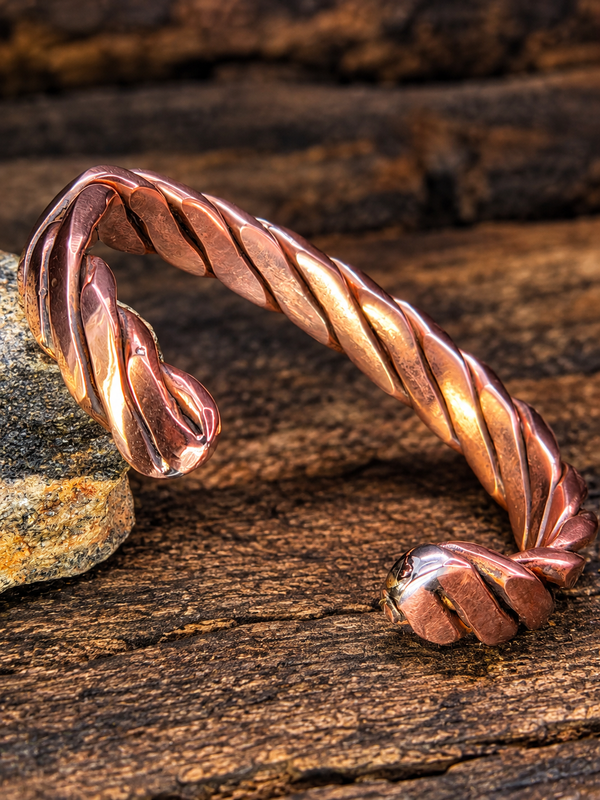 Handmade Copper Cuff Bracelet