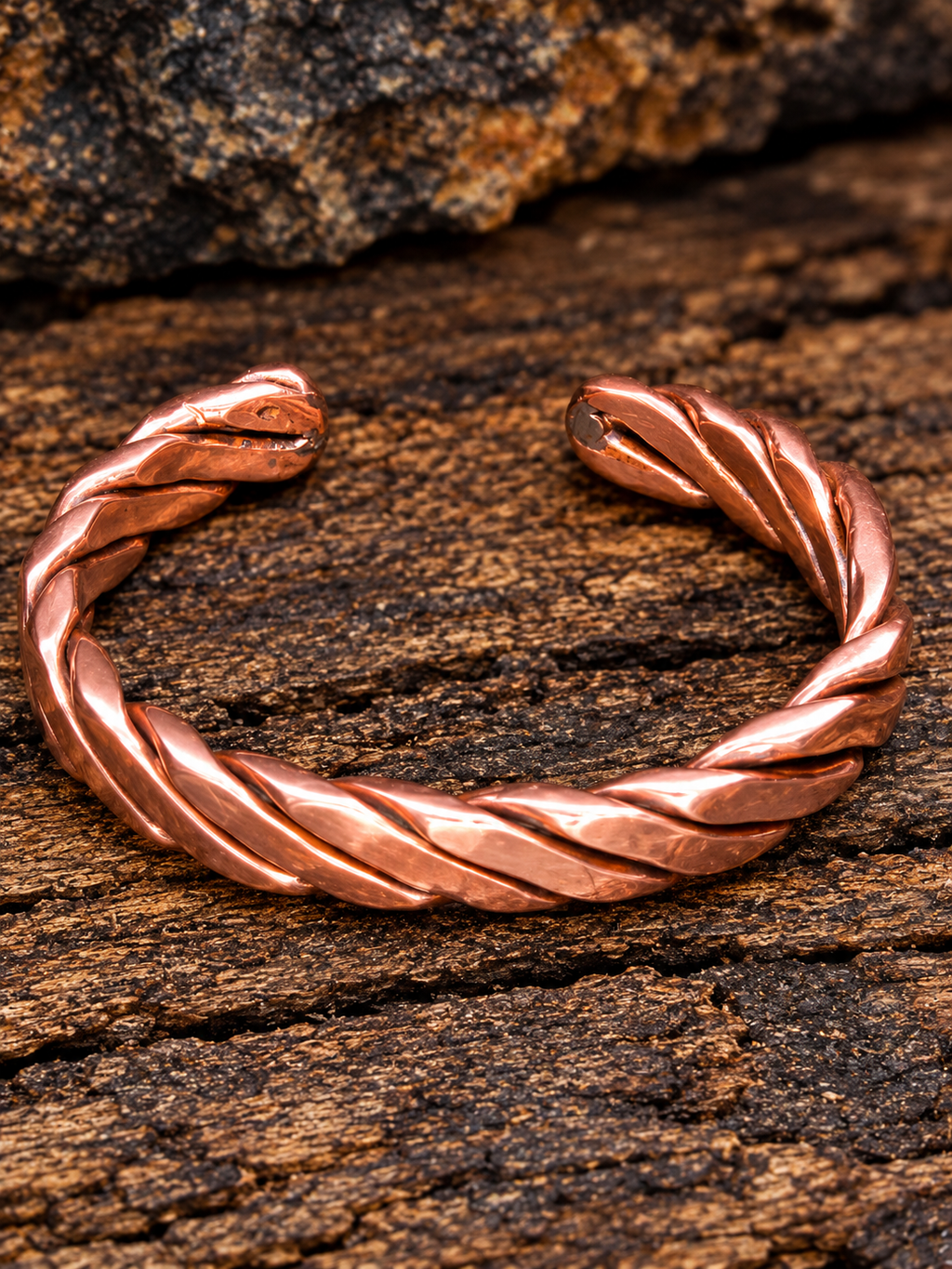 Handmade Copper Cuff Bracelet