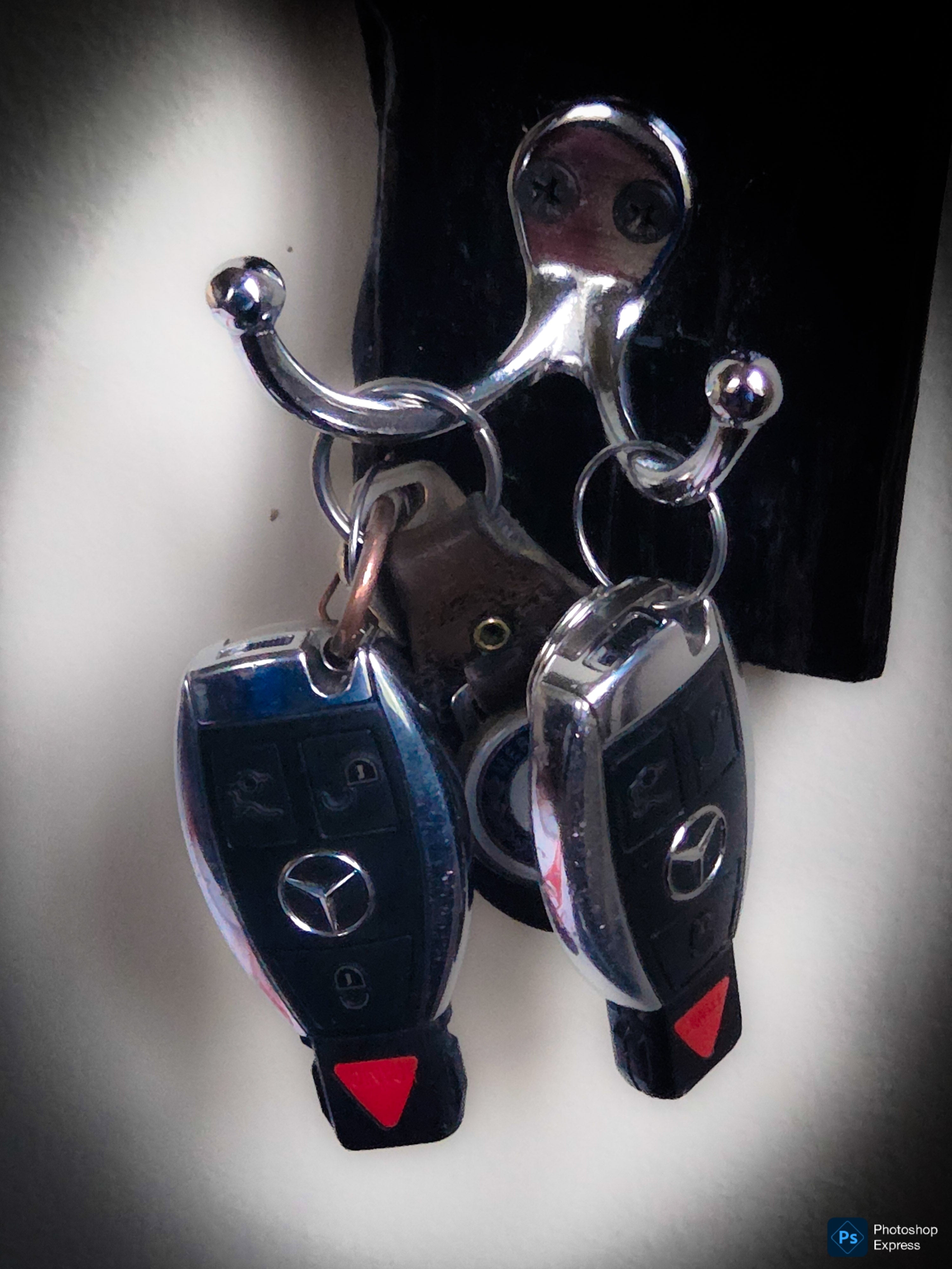 Handmade Driftwood Luxury Coat & Key Hanger – Epoxy Finish w/ Silver Hooks