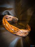 🔥 Handcrafted Copper Cuff Bracelet – Mirror Finish – Adjustable Unisex 🔥