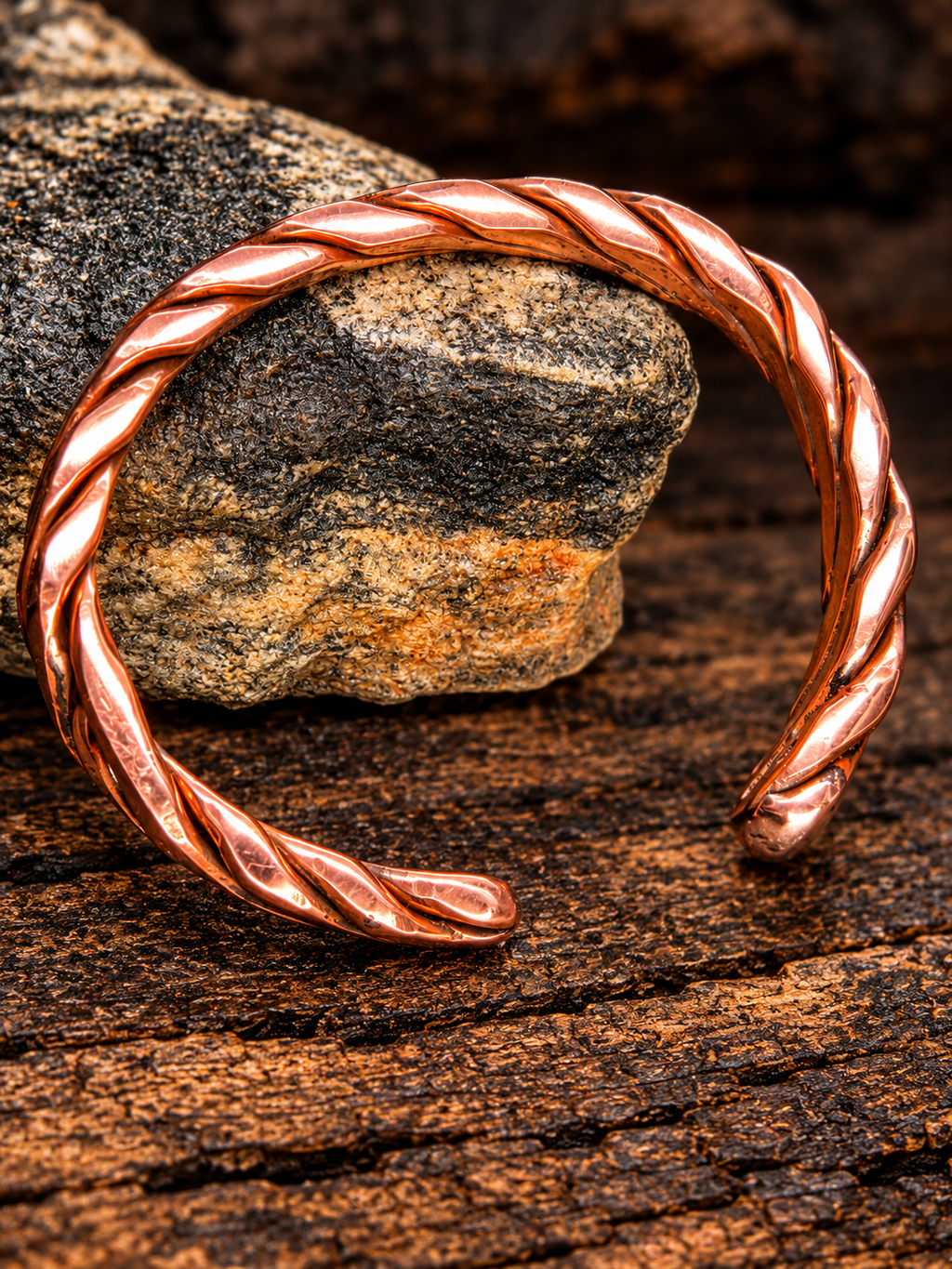 Handmade Copper Cuff Bracelet